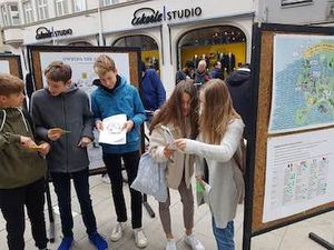 Das Erasmus Projekt „Owning the Future“ beim Augsburger Europatag